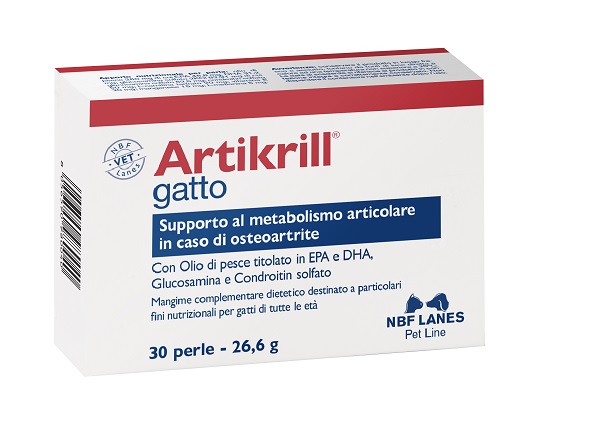 ARTIKRILL GATTO BLISTER 30 PERLE - farmanauta.it