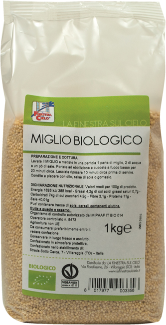 FSC MIGLIO DECORTICATO BIO 1 KG - farmanauta.it