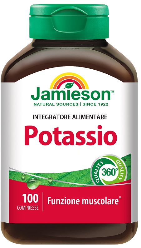 POTASSIO JAMIESON 100 COMPRESSE - farmanauta.it