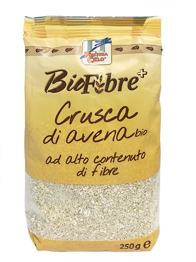 FSC BIOFIBRE+ CRUSCA DI AVENA BIO AD ALTO CONTENUTO DI FIBRA 250 G - farmanauta.it