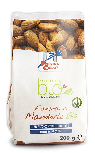 FARINA DI MANDORLE BIO 200 G - farmanauta.it