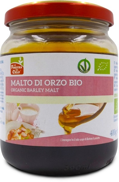 MALTO DI ORZO BIO 400 G - farmanauta.it