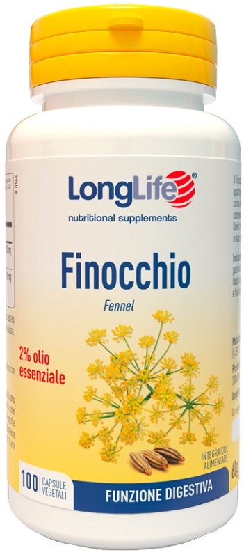 LONGLIFE FINOCCHIO 1% 100 CAPSULE VEGETALI - farmanauta.it