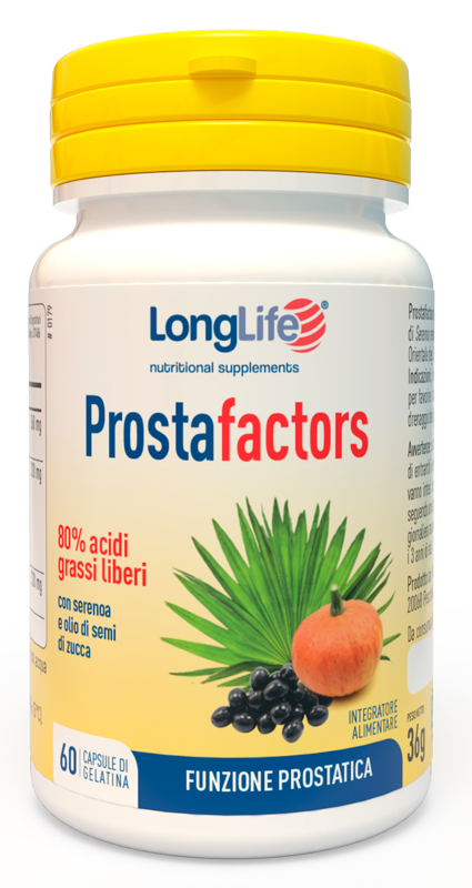 LONGLIFE PROSTAFACTORS 60 CAPSULE - farmanauta.it