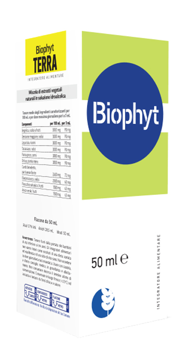 BIOPHYT TERRA 50 ML SOLUZIONE IDROALCOLICA - farmanauta.it