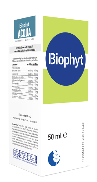 BIOPHYT ACQUA 50 ML SOLUZIONE IDROALCOLICA - farmanauta.it