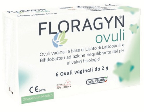OVULI VAGINALI A BASE DI LATTOBACILLI LISATI FLORAGYN OVULI 2 G 6 PEZZI - farmanauta.it