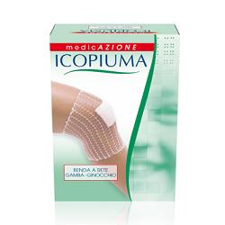 ICOPIUMA BENDA A COMPRESSIONE FISIOLOGICA PER GAMBA E GINOCCHIO CAL 5 1 PEZZO - farmanauta.it
