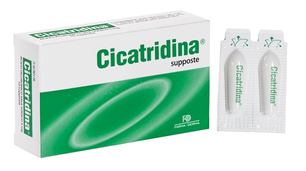 CICATRIDINA SUPPOSTE 10 PEZZI - farmanauta.it