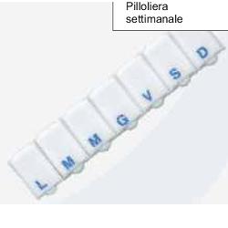 PILLOLIERA SITTIMANALE PLASTICA - farmanauta.it