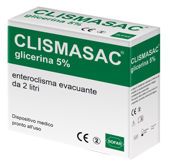 ENTEROCLISMA CLISMASAC 5% 2LITRI - farmanauta.it