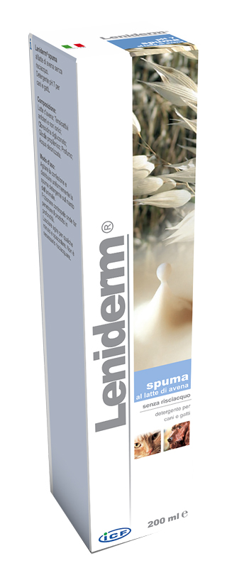 LENIDERM SPUMA DETERGENTE 200 ML - farmanauta.it