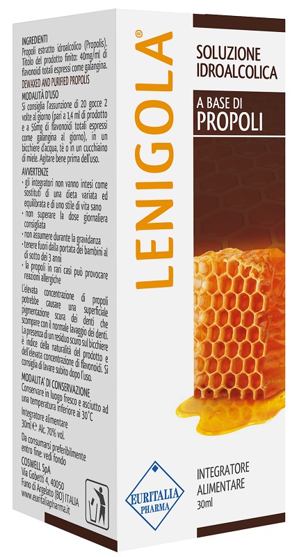 LENIGOLA SOLUZIONE IDROALCOLICA PROPOLI 30 ML - farmanauta.it