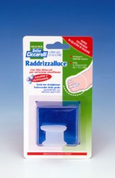 RADDRIZZA ALLUCE IN GEL DI SILICONE BIANCO SEMITRASPARENTE SAGOMATA PER PROTEGGERE E RIALLINEARE L'ALLUCE EVITANDO LO SFREGAMENTO FRA IL PRIMO E IL SECONDO DITO IGIENEPIEDE 1 PEZZO - farmanauta.it