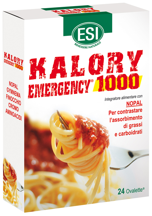 ESI KALORY EMERGENCY 1000 24 OVALETTE - farmanauta.it