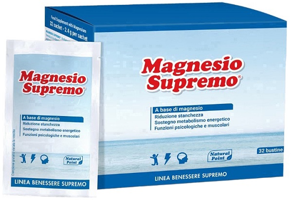 MAGNESIO SUPREMO 32 BUSTINE - farmanauta.it