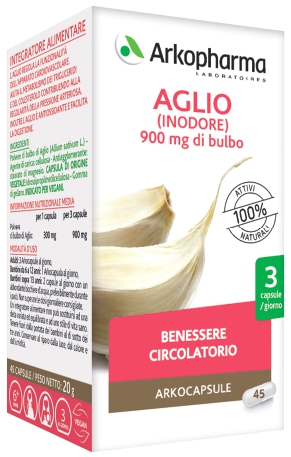 ARKO CAPSULE AGLIO 45 CAPSULE - farmanauta.it