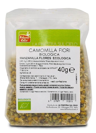 FSC CAMOMILLA FIORI INTERI BIO 40 G - farmanauta.it