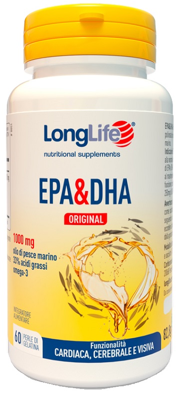 LONGLIFE EPA DHA 60 PERLE - farmanauta.it