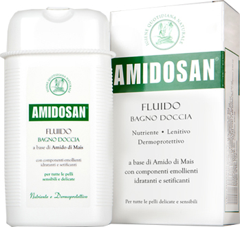AMIDOSAN FLUIDO BAGNO DOCCIA NUTRIENTE LENITIVO RINFRESCANTE 300 ML - farmanauta.it