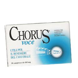 CHORUS VOCE 30 COMPRESSE - farmanauta.it