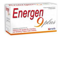 ENERGEN 9 PLUS 10 FLACONCINI 10 ML - farmanauta.it