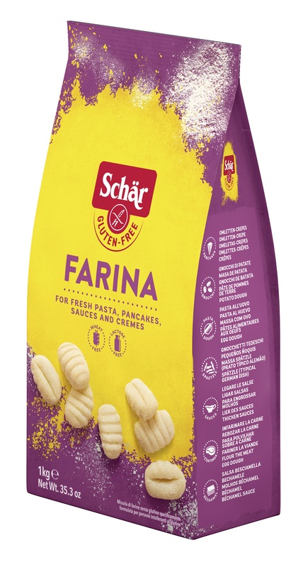 SCHAR FARINA PER PASTA FRESCA PANCAKES SALSE E CREME 1 KG - farmanauta.it