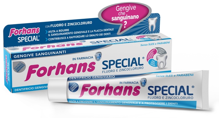 FORHANS DENTIFRICIO SPECIAL 75 ML - farmanauta.it