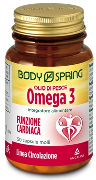 BODY SPRING OLIO DI PESCE OMEGA 3 50 CAPSULE - farmanauta.it
