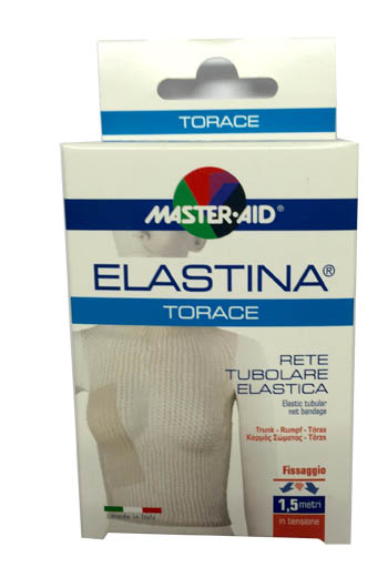 RETE TUBOLARE ELASTICA IPOALLERGENICA MASTER-AID ELASTINA TORACE 5 MT IN TENSIONE CALIBRO 8 CM - farmanauta.it