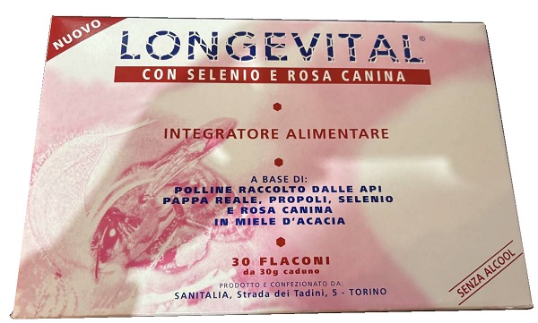 LONGEVITAL FORTE 30 FLACONCINI 30G - farmanauta.it