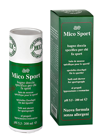 MICO SPORT DOCCIASCHIUMA VEGETALE 200 ML - farmanauta.it
