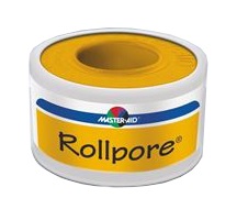 CEROTTO IN ROCCHETTO MASTER-AID ROLLPORE TESSUTO NON TESSUTO 5X2,5 - farmanauta.it