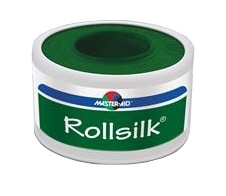 CEROTTO IN ROCCHETTO MASTER-AID ROLLSILK SETA 5X1,25 - farmanauta.it