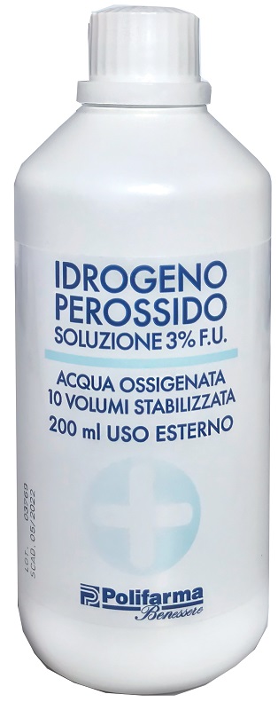 PEROSSIDO IDROGENO 3% 200 ML - farmanauta.it