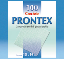 GARZA PRONTEX CAMBRIC 10X10CM 100 PEZZI - farmanauta.it