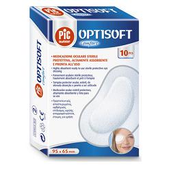 TAMPONE OCULARE PIC IN TESSUTO NON TESSUTO STERILE ADESIVO 10 PEZZI - farmanauta.it