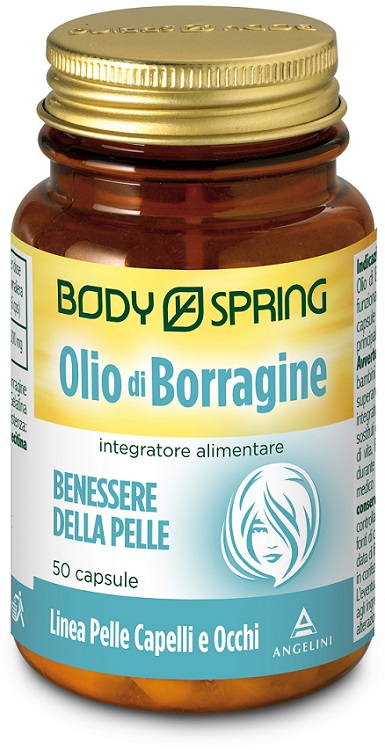 BODY SPRING OLIO DI BORRAGINE 50 CAPSULE MOLLI - farmanauta.it