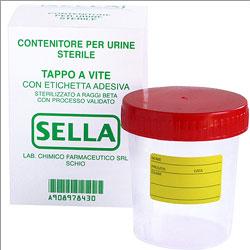 CONTENITORE PER URINA STERILE MISURA GRANDE CAPIENZA 120 ML - farmanauta.it