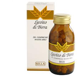 LIEVITO BIRRA 250 COMPRESSE - farmanauta.it