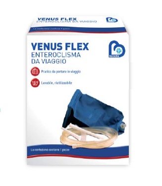 ENTEROCLISMA IN PLASTICA DA VIAGGIO VENUS FLEX - farmanauta.it