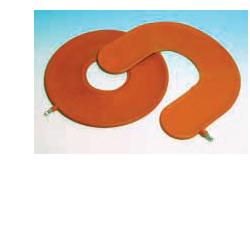 CUSCINO ANTIDECUBITO PNEUMATICO IN GOMMA ROSSA. LARGHEZZA DELLA CIAMBELLA 45CM - farmanauta.it