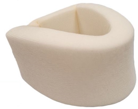 COLLARE CERVICALE MORBIDO MISURA MEDIA PER ARTROSI CERVICALE E COLPO DI FRUSTA REGOLAZIONE DELLA CIRCONFERENZA TRAMITE CINGHIE POSTERIORI IN VELCRO. ALTEZZA 10CM - farmanauta.it
