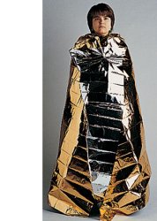 COPERTA ISOTERMICA ORO/ARGENTO 160X210CM - farmanauta.it