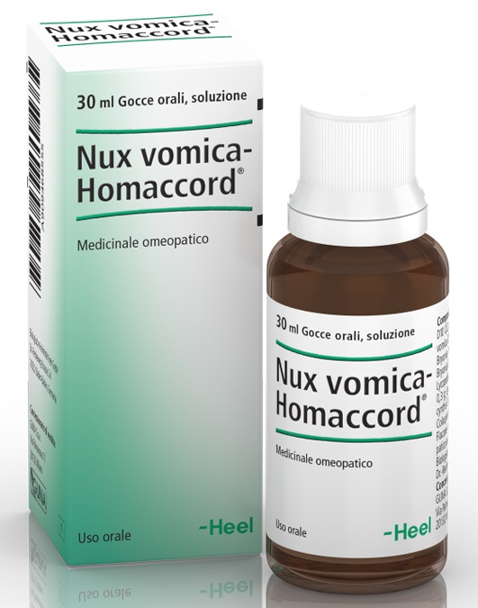 HEEL NUX VOMICA HOMACCORD GOCCE 30 ML - farmanauta.it