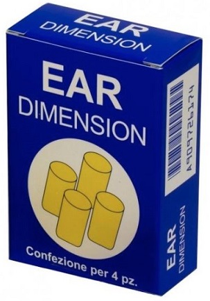 EAR DIMENSION TAPPO AURICOLARE IN SPUGNA 4 PEZZI - farmanauta.it
