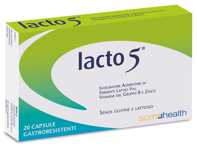 LACTO 5 20 CAPSULE - farmanauta.it