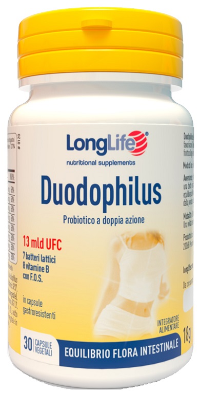 LONGLIFE DUODOPHILUS 30 CAPSULE VEGETALI - farmanauta.it