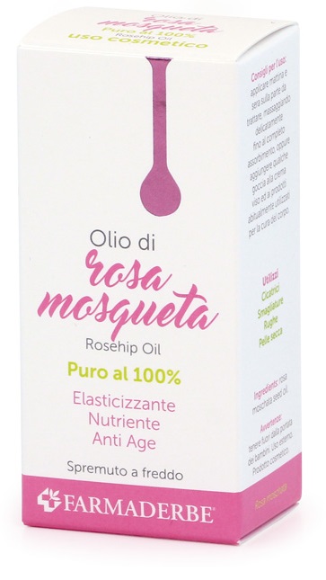 OLIO DI ROSA MOSQUETA PURO 100% 15 ML - farmanauta.it
