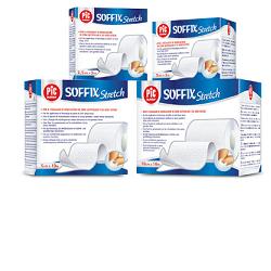 CEROTTO IN ROTOLO PIC SOFFIX STRETCH TESSUTO NON TESSUTO ESTENDIBILE 10X1000 CM 1 PEZZO - farmanauta.it